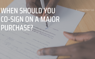When Should You Co-Sign on a Major Purchase?