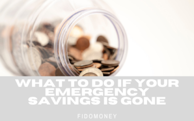 What to Do if your Emergency Savings is Gone